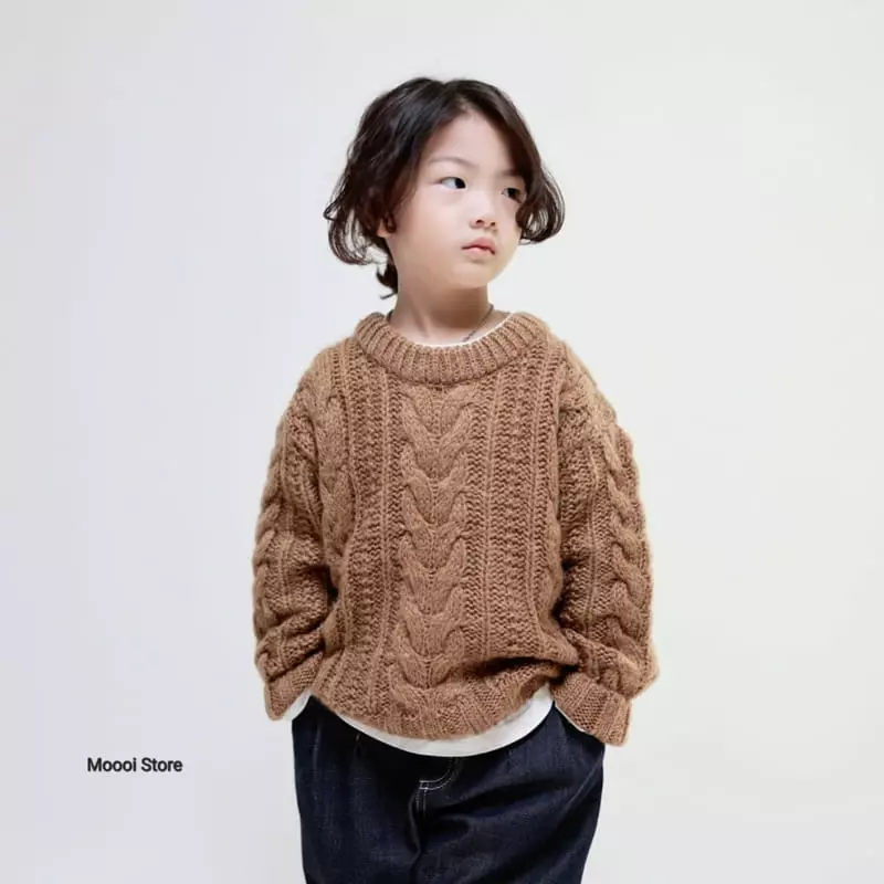 Mooi Store - Korean Children Fashion - #kidsstore - LS Twist Knit - 12