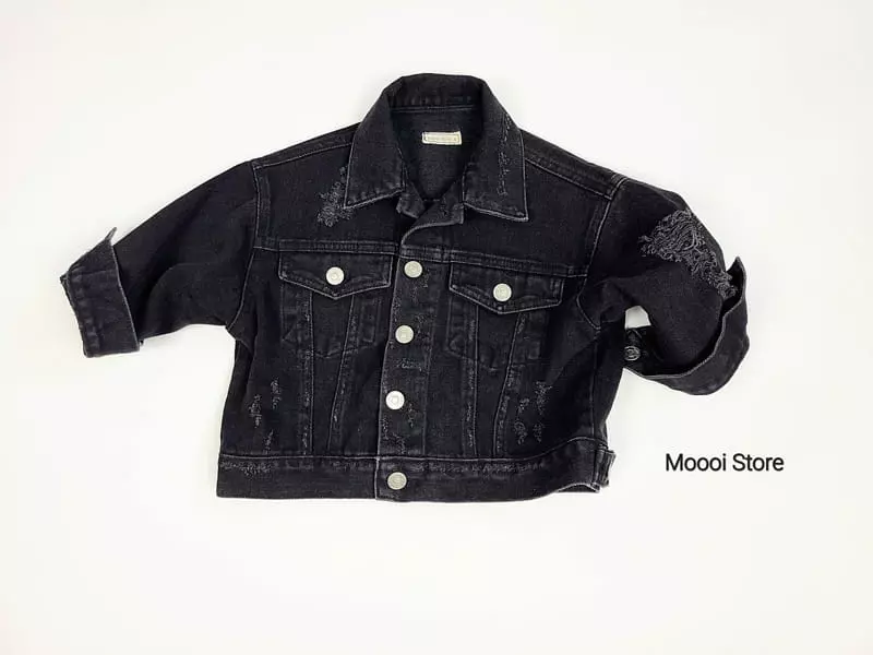 Mooi Store - Korean Children Fashion - #kidsstore - Vintage Denim Jacket - 11
