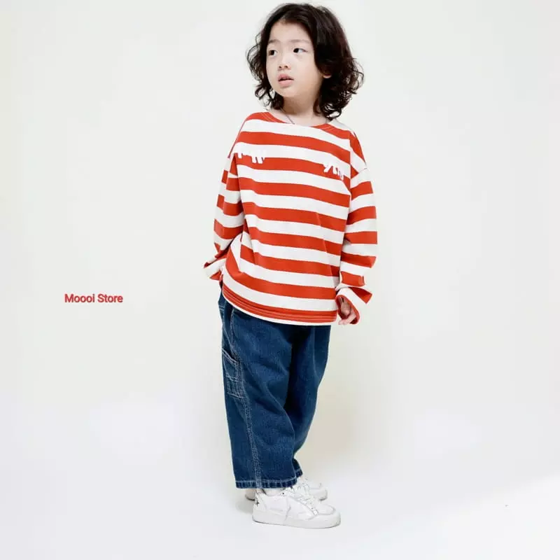 Mooi Store - Korean Children Fashion - #kidzfashiontrend - PW 10 Stripes Tee - 5