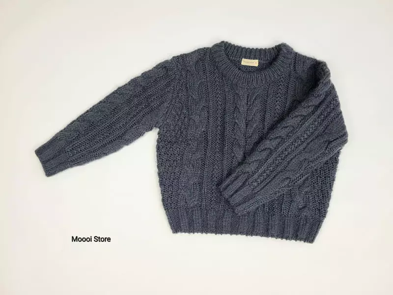 Mooi Store - Korean Children Fashion - #minifashionista - LS Twist Knit - 3