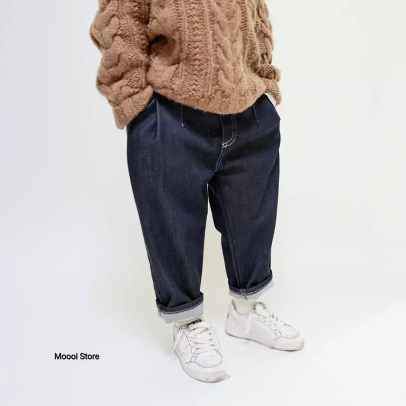 Mooi Store - Korean Children Fashion - #minifashionista - 323 Pintuck Jeans - 10
