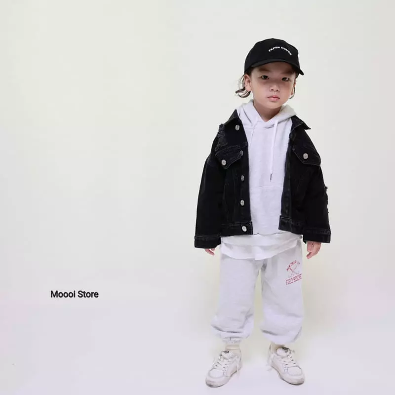 Mooi Store - Korean Children Fashion - #prettylittlegirls - Haki Paint Hoody - 5