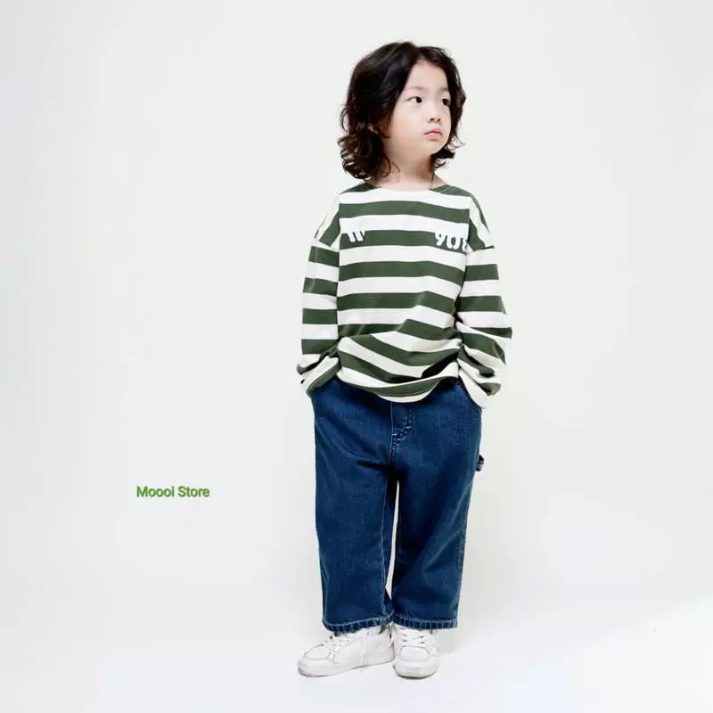 Mooi Store - Korean Children Fashion - #todddlerfashion - PW 10 Stripes Tee - 11