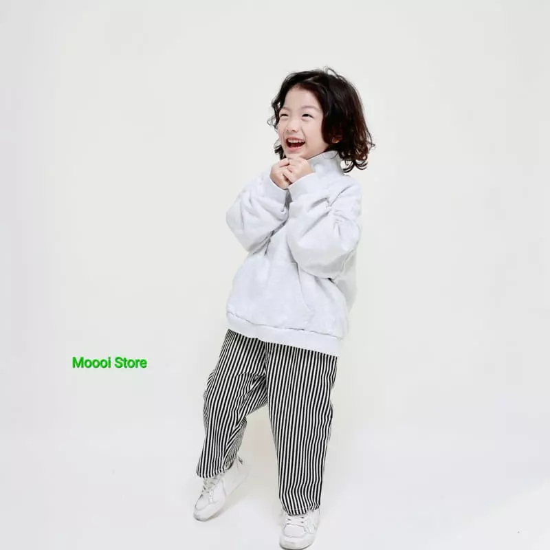Mooi Store - Korean Children Fashion - #prettylittlegirls - L P Half Zip-up - 4