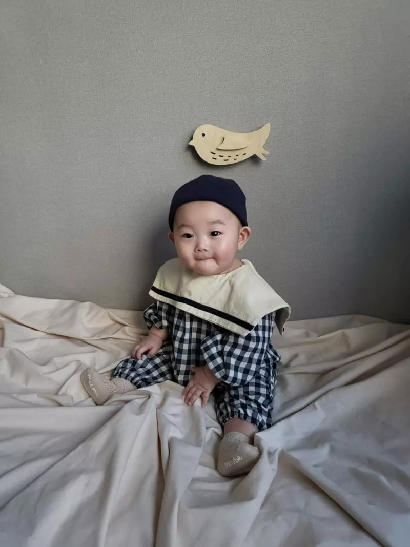 Moran - Korean Baby Fashion - #babyboutiqueclothing - Lan Sailor Bodysuit - 3