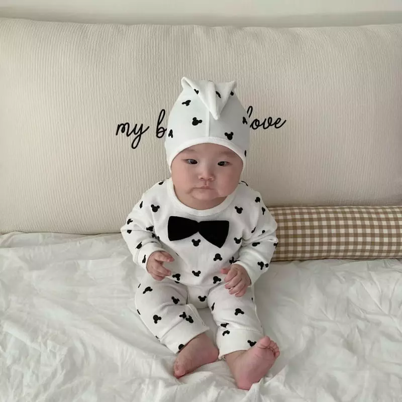 Moran - Korean Baby Fashion - #babyclothing - Botie Bodysuit - 11
