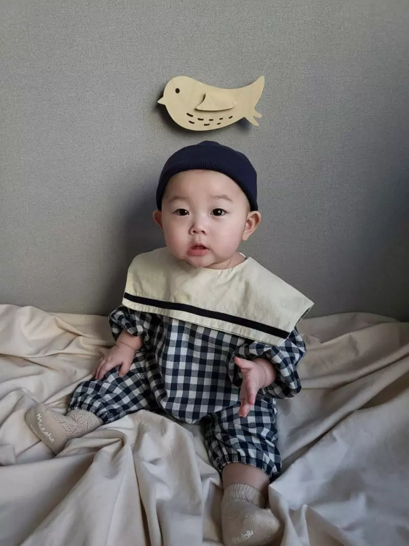 Moran - Korean Baby Fashion - #babyfever - Lan Sailor Bodysuit - 6