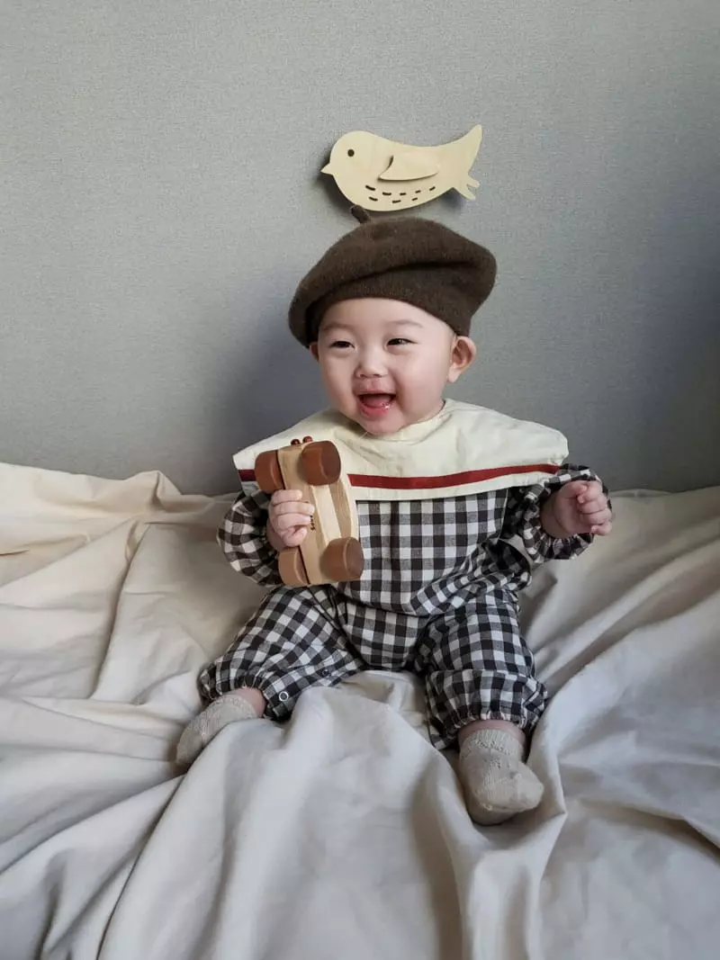 Moran - Korean Baby Fashion - #babyoutfit - Lan Sailor Bodysuit - 11