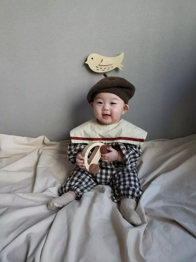Moran - Korean Baby Fashion - #babyoutfit - Lan Sailor Bodysuit - 12