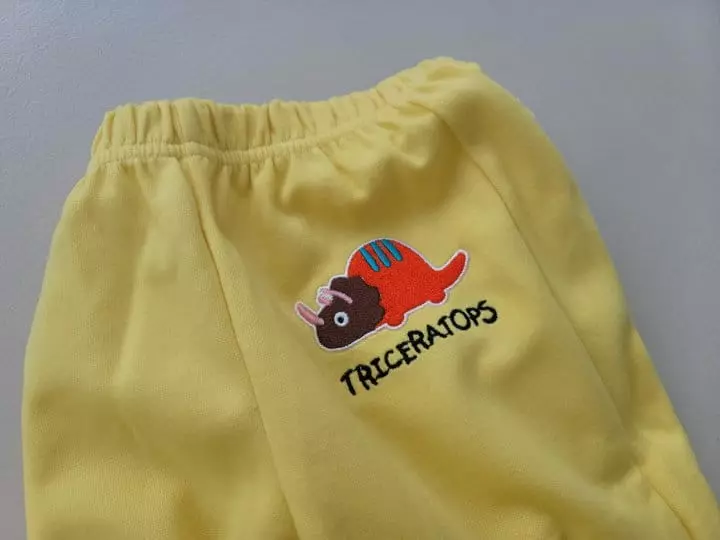 Moran - Korean Children Fashion - #Kfashion4kids - Dino Top Bottom Set - 6