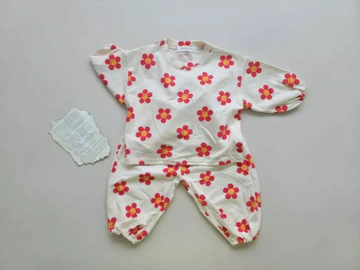 Moran - Korean Children Fashion - #kidzfashiontrend - I Joa Top Bottom Set - 4