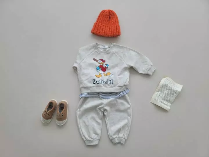 Moran - Korean Children Fashion - #childofig - Fall Field Top Bottom Set - 2