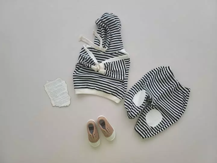 Moran - Korean Children Fashion - #childrensboutique - Jam Jam Hoody Bottom Set