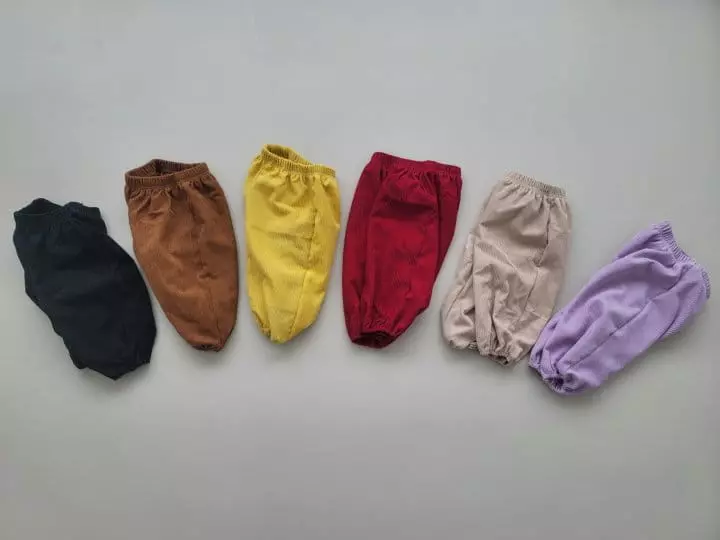 Moran - Korean Children Fashion - #kidzfashiontrend - Corduroy Pants