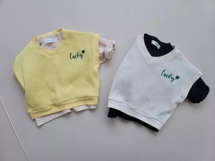 Moran - Korean Children Fashion - #prettylittlegirls - Lucky Top Bottom Set - 8