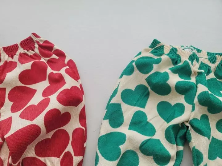 Moran - Korean Children Fashion - #prettylittlegirls - Heart Pants - 2