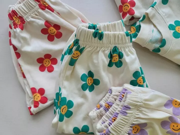 Moran - Korean Children Fashion - #todddlerfashion - I Joa Top Bottom Set - 9