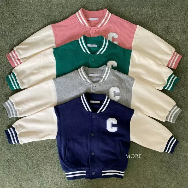 More - Korean Children Fashion - #Kfashion4kids - C Baseball Jumper