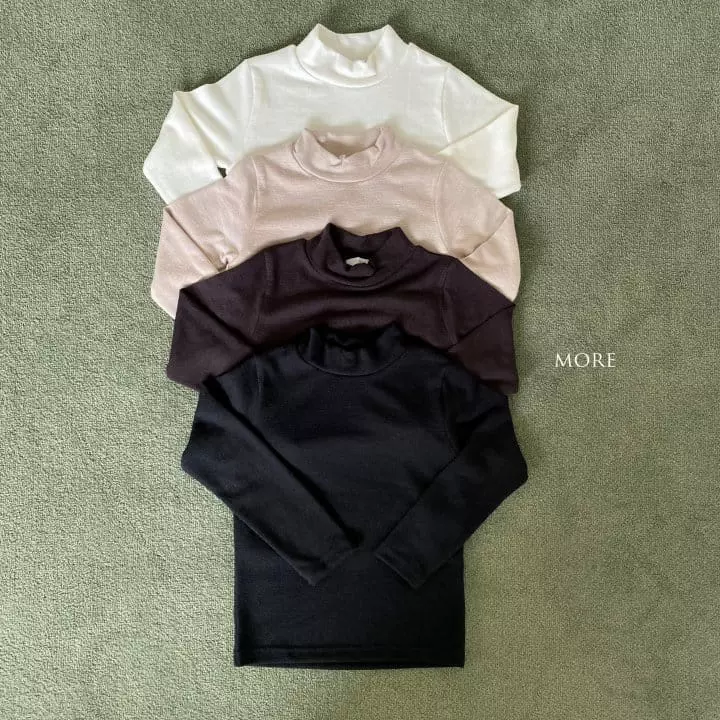 More - Korean Children Fashion - #minifashionista - Inner Turtleneck Tee - 2