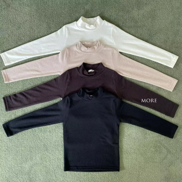 More - Korean Children Fashion - #prettylittlegirls - Inner Turtleneck Tee - 3
