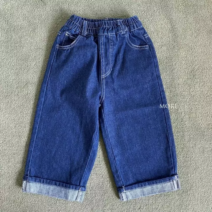 More - Korean Children Fashion - #toddlerclothing - Roll Up Jeans
