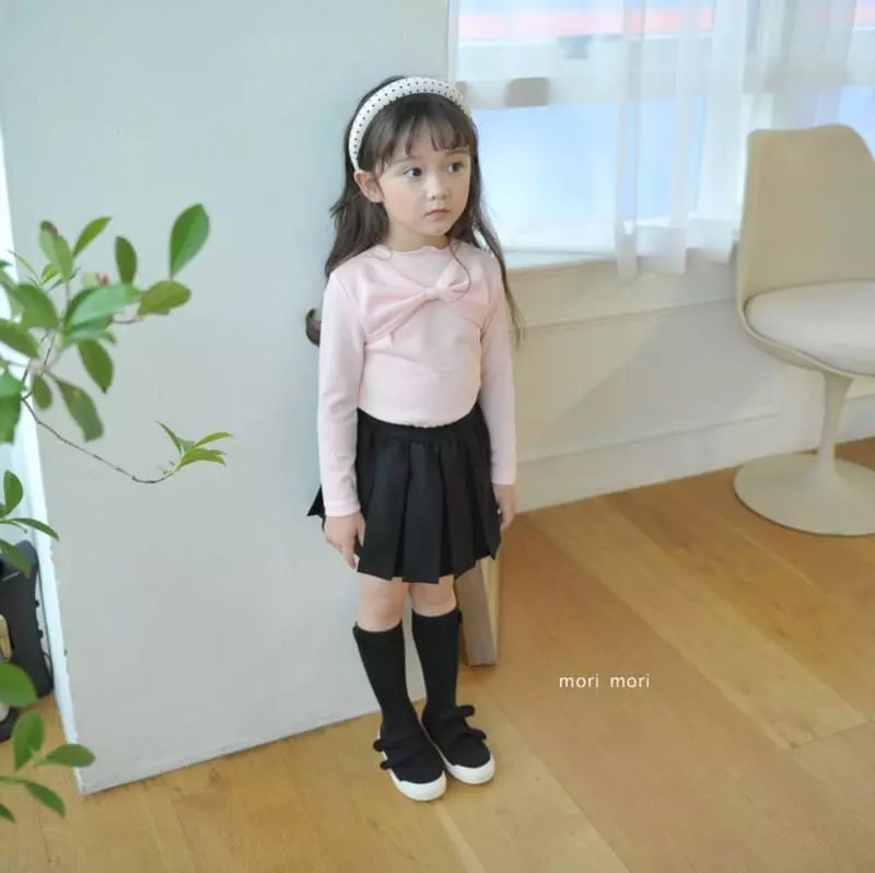 Mori Mori - Korean Children Fashion - #kidzfashiontrend - Morden Wrinkle Skirt Pants - 4