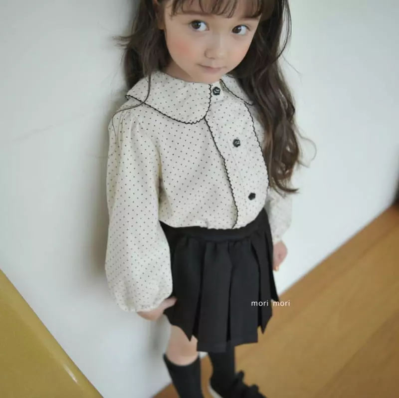 Mori Mori - Korean Children Fashion - #childofig - Dot Blouse - 6