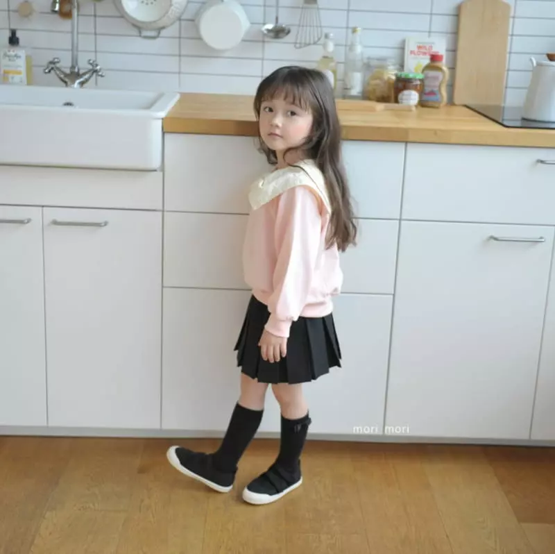 Mori Mori - Korean Children Fashion - #stylishchildhood - Loui Ribbon Tee - 4