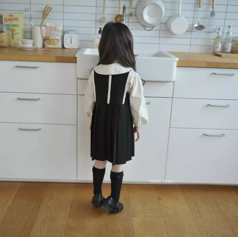 Mori Mori - Korean Children Fashion - #childrensboutique - Doroshi One-piece Black - 8