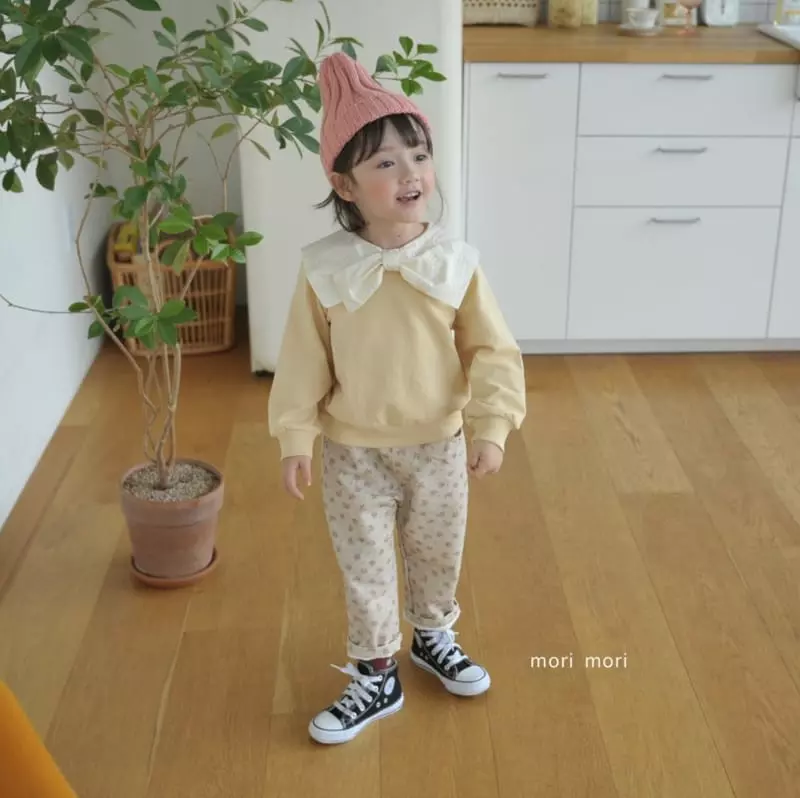 Mori Mori - Korean Children Fashion - #designkidswear - Loui Ribbon Tee - 6