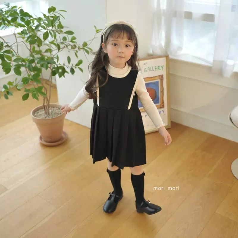 Mori Mori - Korean Children Fashion - #discoveringself - Doroshi One-piece Black - 10