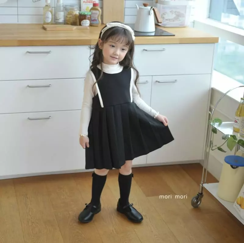 Mori Mori - Korean Children Fashion - #fashionkids - Doroshi One-piece Black - 11