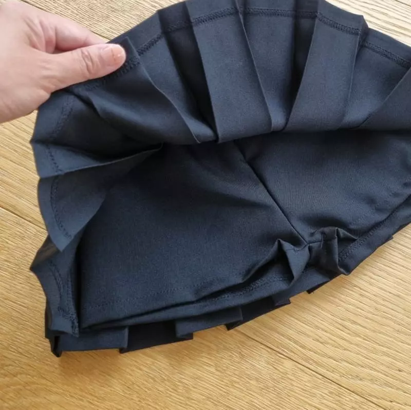 Mori Mori - Korean Children Fashion - #minifashionista - Morden Wrinkle Skirt Pants - 7