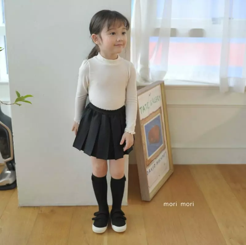 Mori Mori - Korean Children Fashion - #stylishchildhood - Morden Wrinkle Skirt Pants - 11