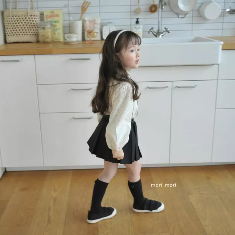 Mori Mori - Korean Children Fashion - #todddlerfashion - Dot Blouse - 3