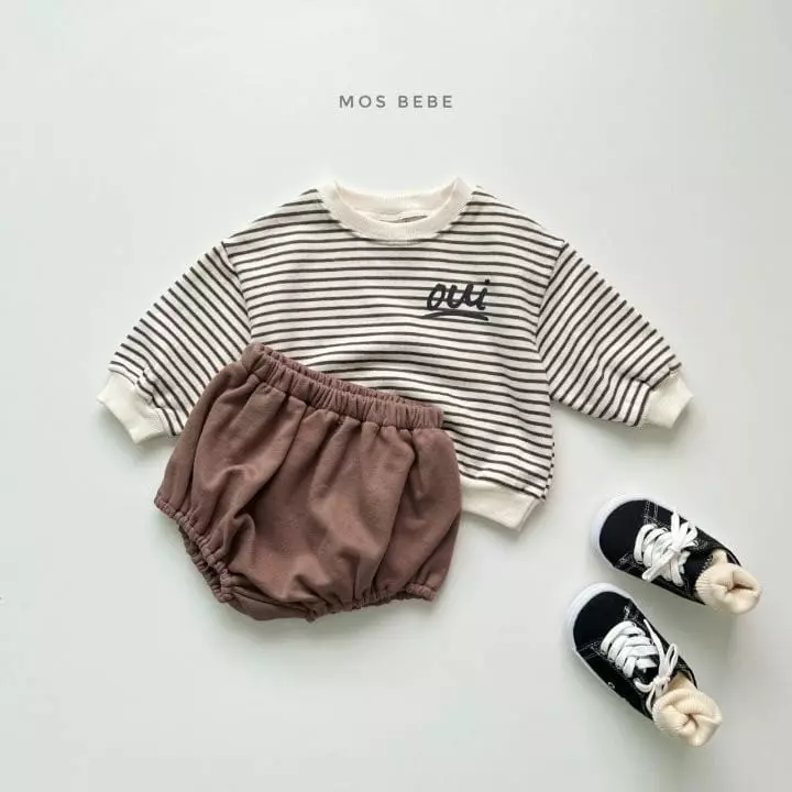 Mos Bebe - Korean Baby Fashion - #babyboutique - OUI Top Bottom Set Bebe - 5