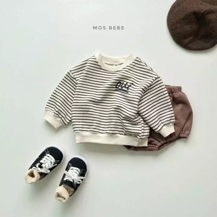 Mos Bebe - Korean Baby Fashion - #babyboutique - OUI Top Bottom Set Bebe - 6