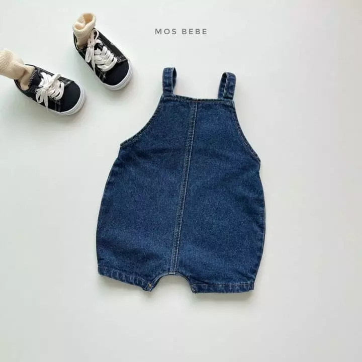 Mos Bebe - Korean Baby Fashion - #babyboutiqueclothing - Lucky Denim Bodysuit - 4