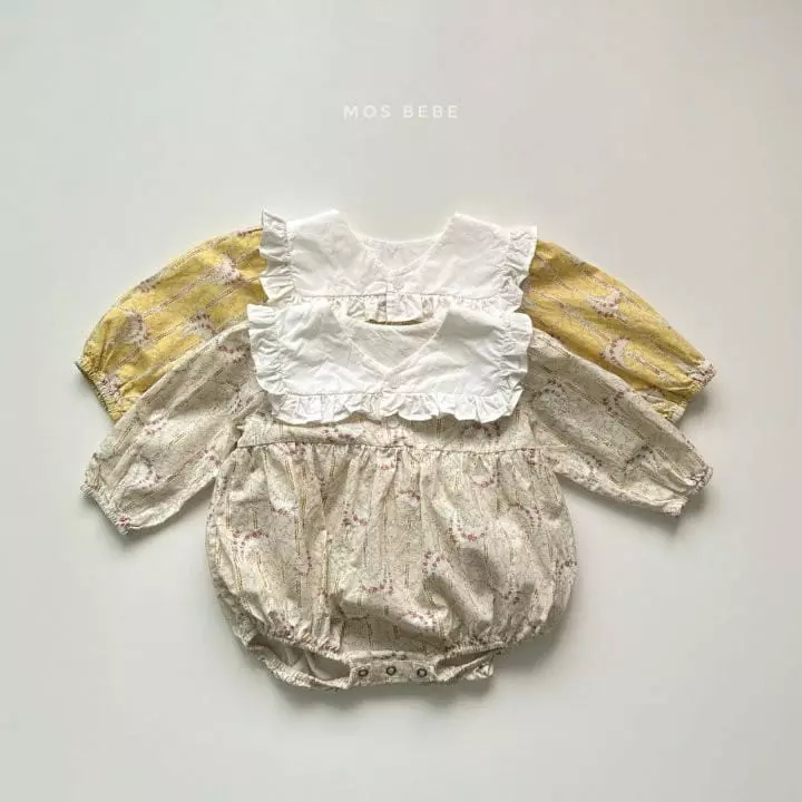 Mos Bebe - Korean Baby Fashion - #babyclothing - V Luna Bodysuit - 12