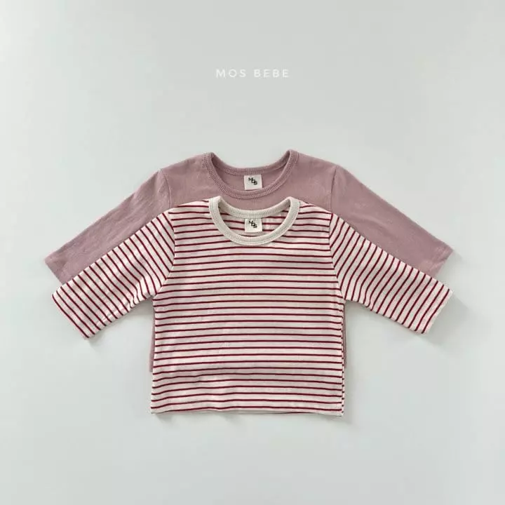 Mos Bebe - Korean Baby Fashion - #babyfashion - Autunm 1+1 Tee - 8