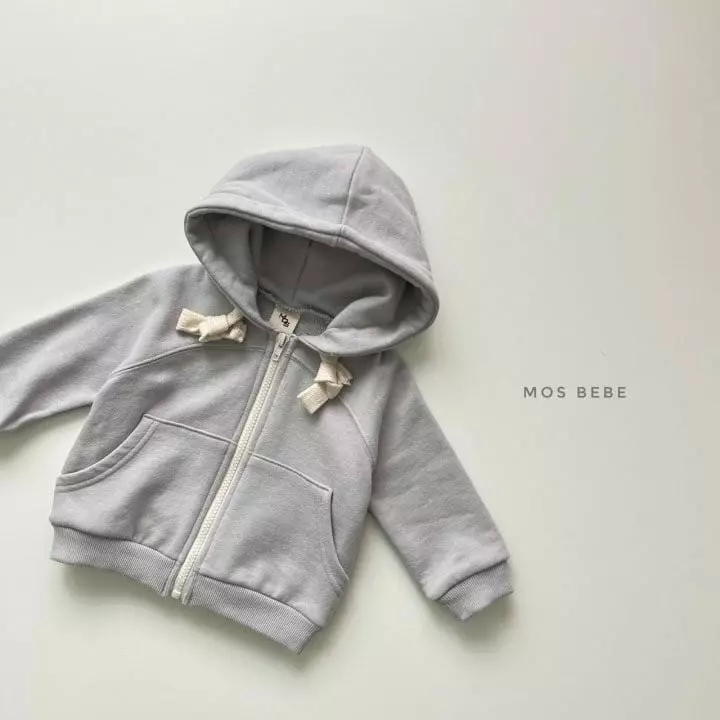 Mos Bebe - Korean Baby Fashion - #babyfever - Round Hoody Jumper Bebe - 4