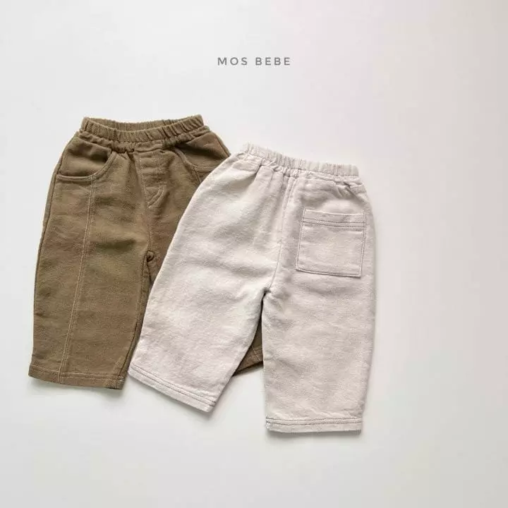 Mos Bebe - Korean Baby Fashion - #babygirlfashion - Stitch Pants Bebe - 2