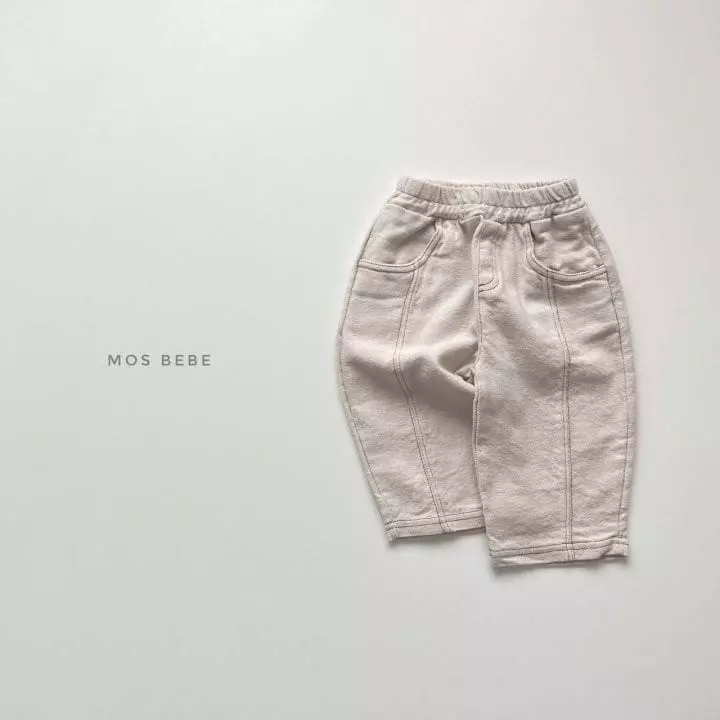 Mos Bebe - Korean Baby Fashion - #babylifestyle - Stitch Pants Bebe - 3
