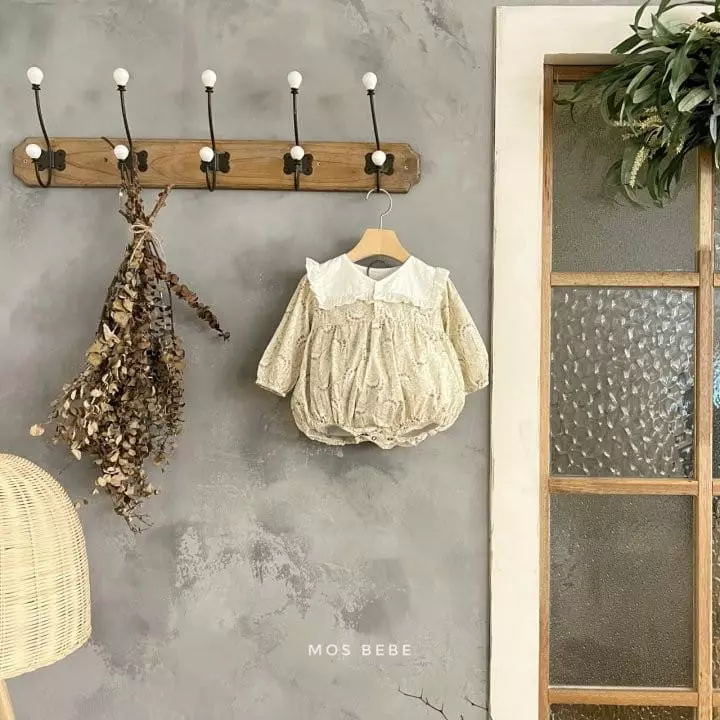 Mos Bebe - Korean Baby Fashion - #babyoninstagram - V Luna Bodysuit - 2