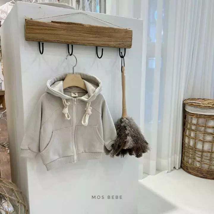 Mos Bebe - Korean Baby Fashion - #babyootd - Round Hoody Jumper Bebe - 7