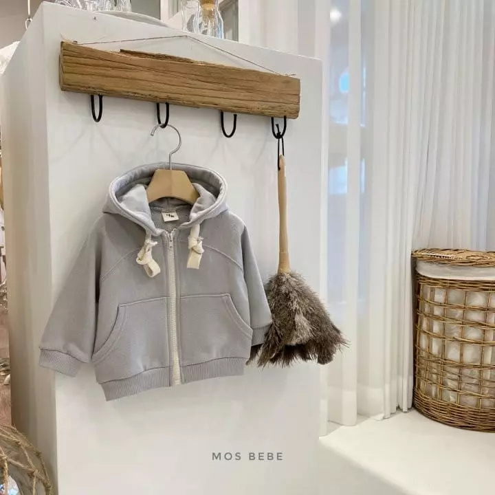 Mos Bebe - Korean Baby Fashion - #babyoutfit - Round Hoody Jumper Bebe - 8