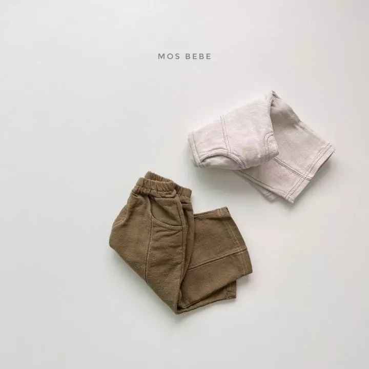 Mos Bebe - Korean Baby Fashion - #babyoutfit - Stitch Pants Bebe - 6