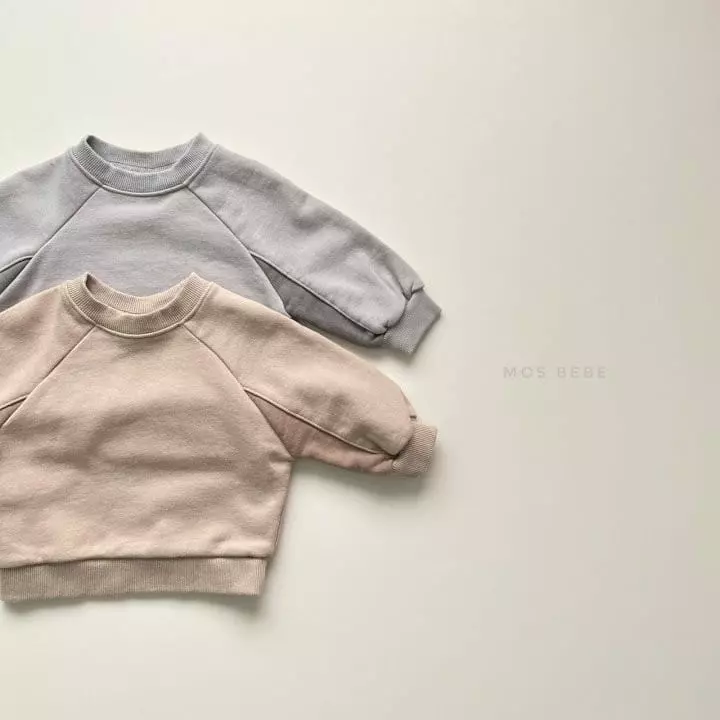 Mos Bebe - Korean Baby Fashion - #babyoutfit - Color Line Top Bottom Set Bebe