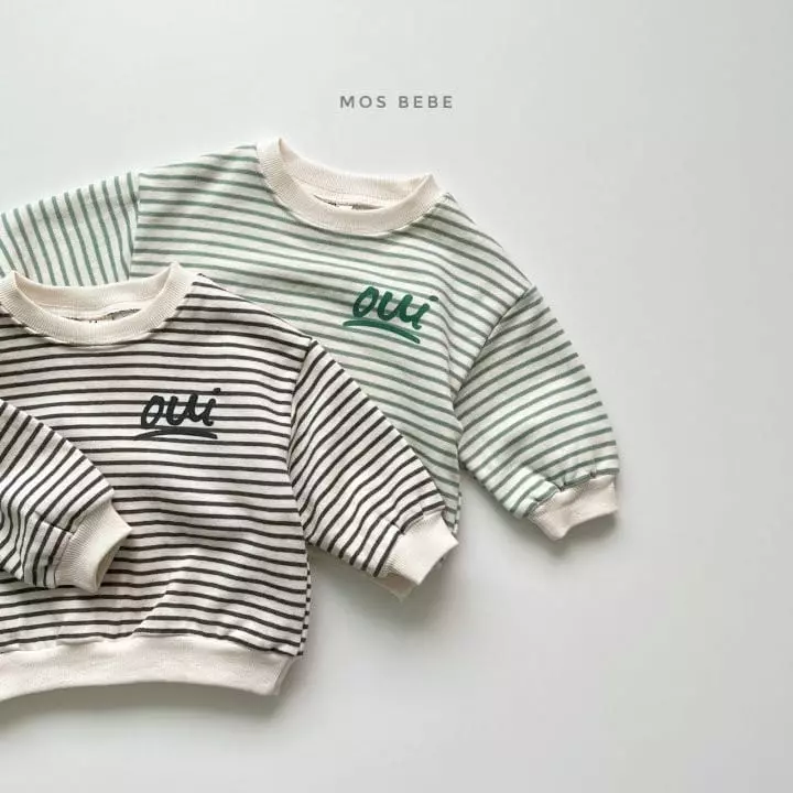 Mos Bebe - Korean Baby Fashion - #babywear - OUI Top Bottom Set Bebe - 2