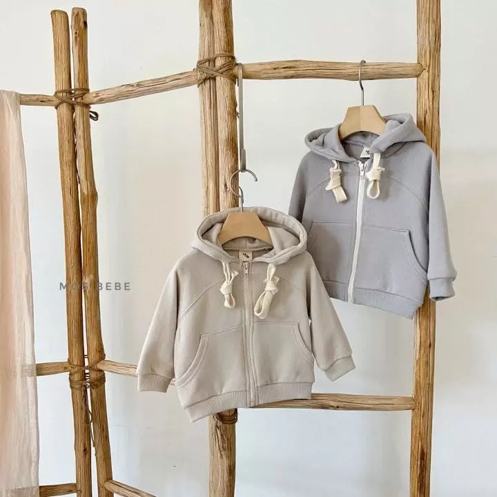 Mos Bebe - Korean Baby Fashion - #onlinebabyshop - Round Hoody Jumper Bebe - 12